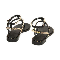 Sandalias planas negras, Primadonna, 234922819EPNERO036, 003 preview