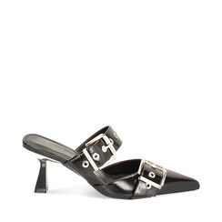 Zapatos slingback negros con cinturón, Primadonna, 244954527ABNERO035, 001a