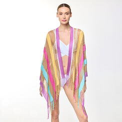 Poncho multicolor fucsia, Primadonna, 23B401107TSMUFUUNI, 001 preview