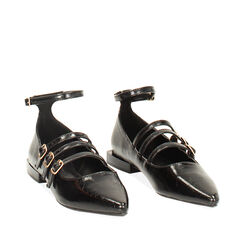 Bailarinas negras con cordones, Primadonna, 244934613SCNERO035, 002a