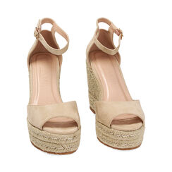 Espadrilles beiges en microfibre, Primadonna, 234981950MFBEIG037, 002 preview