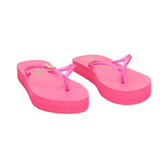 Sandales de plage fuchsia en PVC, Primadonna, 23R585100PVFUCS035, 002 preview