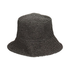 Cappello nero paglia, Primadonna, 23J912740PGNEROUNI, 003 preview