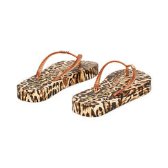 Sandalias de playa leopard print en PVC, Primadonna, 23R585100PVLEOP036, 003 preview