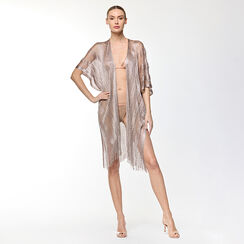 Poncho beige largo, Primadonna, 23B401105TSBEIGUNI, 003 preview