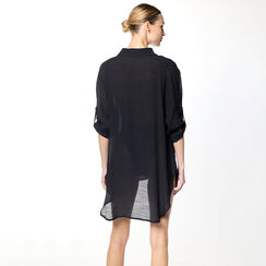 Vestido de playa negro camisa, Primadonna, 23B410041TSNEROI, 002 preview