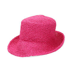 Cappello fucsia in paglia, Primadonna, 23J912740PGFUCSUNI, 004 preview