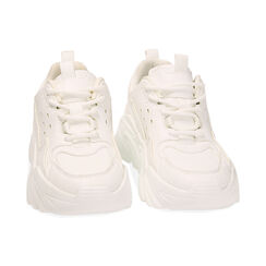 Sneakers bianche chunky, Primadonna, 220112700EPBIAN038, 002 preview