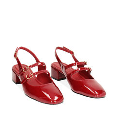 Zapatos slingback cherry bajos, Primadonna, 244962787VECHER035, 002a