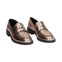 Mocassino bronzo, Primadonna, 243066606LCBRON035, 002 preview