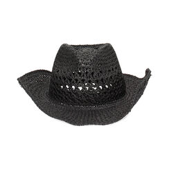 Chapeau noir en paille, Primadonna, 23B431120PGNEROUNI, 003 preview