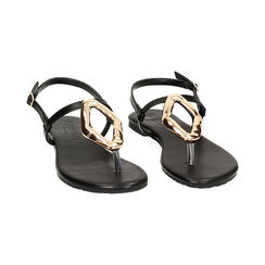 Sandalias bajas negras, Primadonna, 234992823EPNERO035, 002 preview