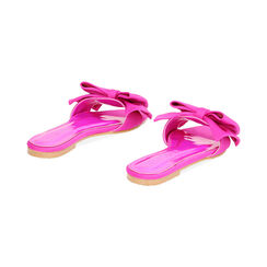 Sandales plates fuchsia en lycra, Primadonna, 234922801LYFUCS035, 003 preview