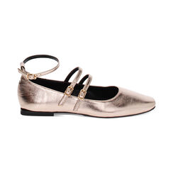 Ballerines rose-or, Primadonna, 244929531LMRAOR035, 001 preview