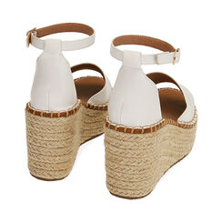 Sandalias con cuña blancas, Primadonna, 234907132EPBIAN040, 003 preview