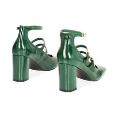 Zapatos de tacón anchos verdes, Primadonna, 244912907NPVERD035, 003 preview