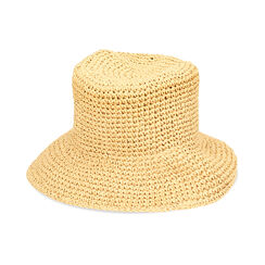 Chapeau marron en paille, Primadonna, 23J912740PGMARRUNI, 003 preview