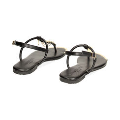 Sandalias planas negras, Primadonna, 234992805EPNERO035, 003 preview