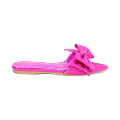 Sandales plates fuchsia en lycra, Primadonna, 234922801LYFUCS035, 001 preview