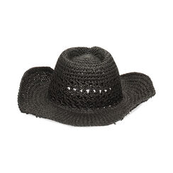 Chapeau noir en paille, Primadonna, 23B431120PGNEROUNI, 005 preview