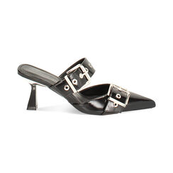 Escarpins slingback noirs avec ceinture, Primadonna, 244954527ABNERO035, 001 preview