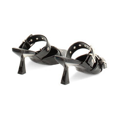 Zapatos slingback negros con cinturón, Primadonna, 244954527ABNERO035, 003 preview