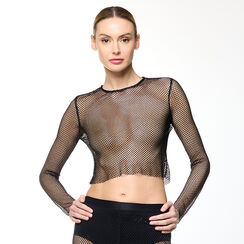 Top negro transparente, Primadonna, 23Z800516TSNEROM, 001 preview