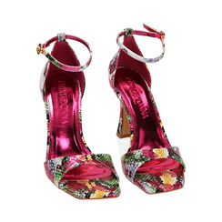 ZAPATOS SANDALIA SINTETICO PYTHON FUCS, Primadonna, 212127725PTFUCS036, 002 preview