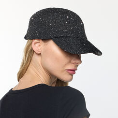 Sombrero negro de rafia, Primadonna, 23B431118RFNEROUNI, 002a