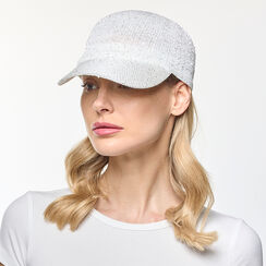 Sombrero blanco de rafia, Primadonna, 23B431118RFBIANUNI, 002a