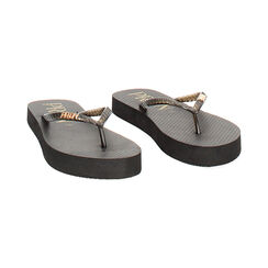 Sandales plage noires en pvc, Primadonna, 23R585100PVNERO035, 002 preview