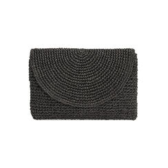 Pochette de plage noire en paille, Primadonna, 23J910511PGNEROUNI, 001 preview