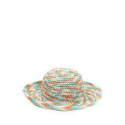 Sombrero multicolor de paja, Primadonna, 23B431125PGMULTUNI, 001a