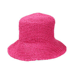 Cappello fucsia in paglia, Primadonna, 23J912740PGFUCSUNI, 003 preview