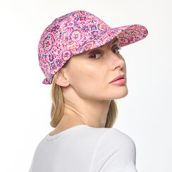 Chapeau multicolore fuchsia, Primadonna, 23B411401TSMUFUUNI, 002 preview