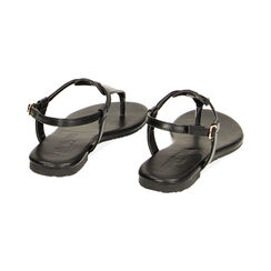 Sandalias planas negras, Primadonna, 234992895EPNERO035, 003 preview