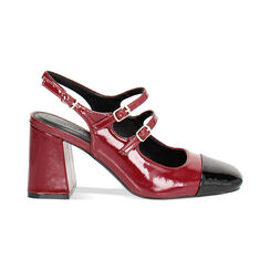 Décolleté slingback bordeaux, Primadonna, 244941912NPBORD035, 001 preview