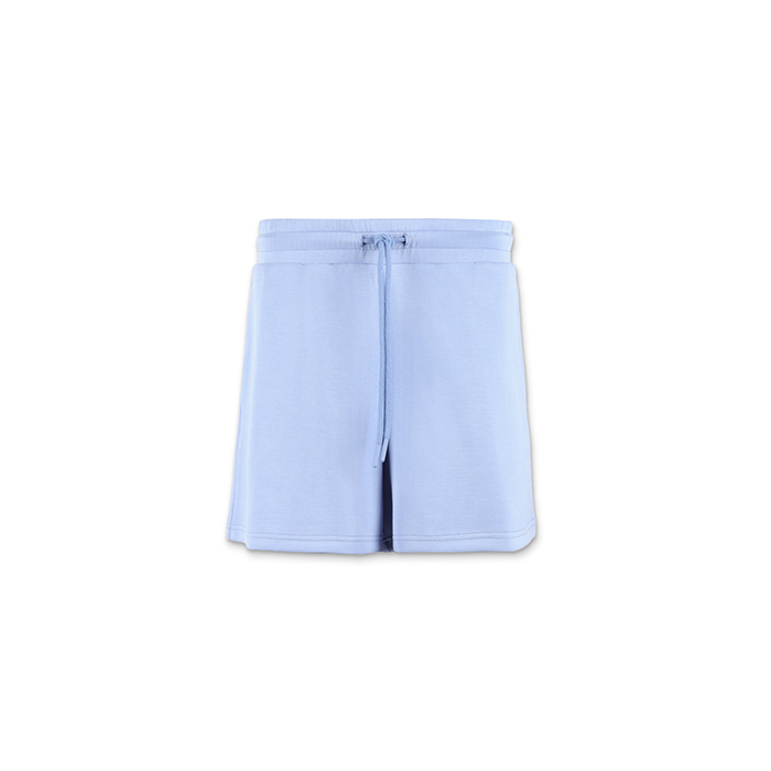 Short femme ciel en tissu