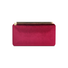 Clutch bordeaux in velluto