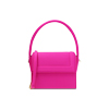 Mini bag donna fucsia in tessuto