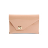 Pochette donna nude in vernice