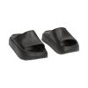 Sandales de plage noires en PVC