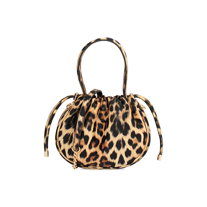 Mini bolsa de leopardo en lycra