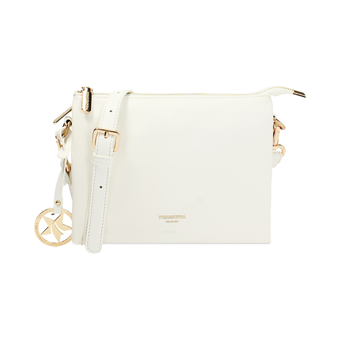 Cartera femenina blanca