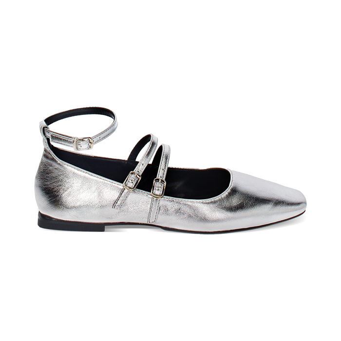 WOMEN SHOES BALLERINA LAMINATED ARGE