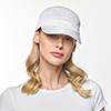 Cappello bianco in rafia