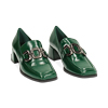 Mocassin vert glamour