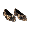 Ballerine donna leopardate in raso