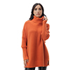 Maglia arancio svasata