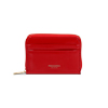 Portefeuille femme rouge casual en vernis